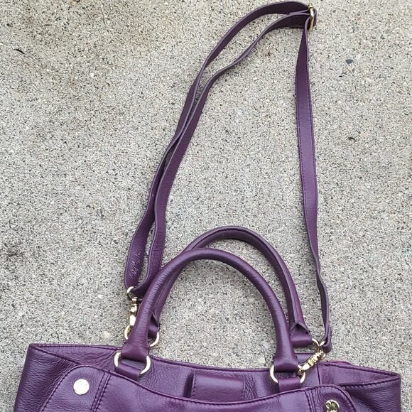 Emma Fox Leather Purse/Shoulder Bag - Picture 3 of 7